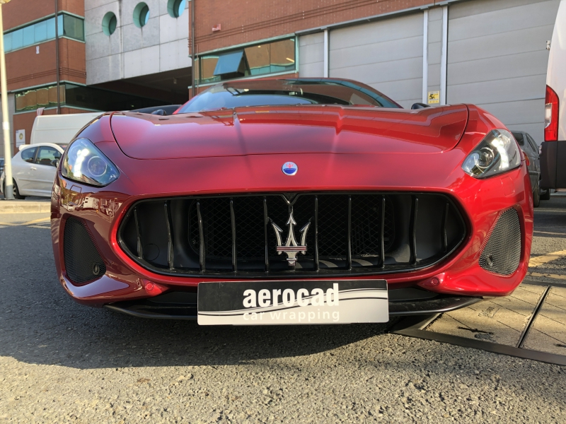Trabajo de PPF Maserati Gran Cabrio PPF (4)